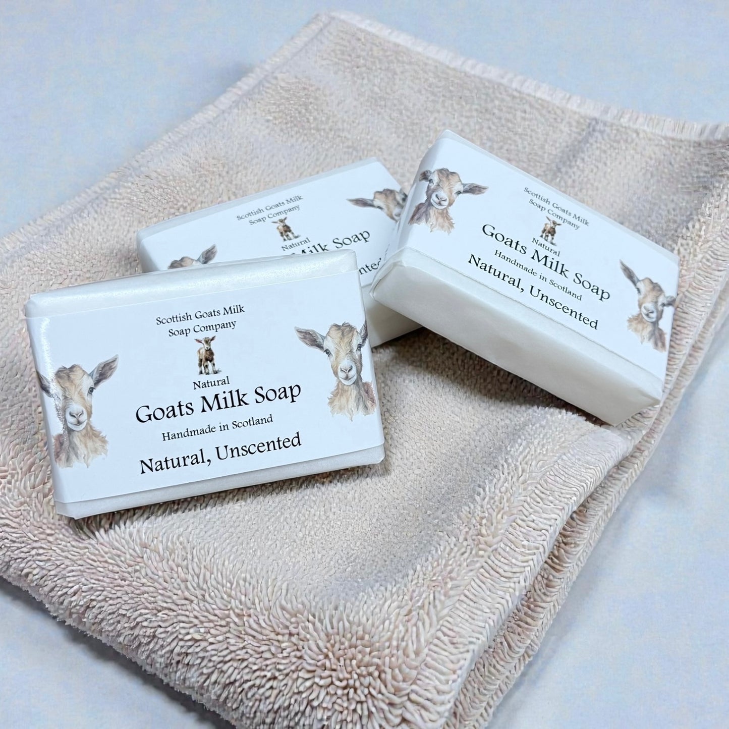 Natural (Unscented) Soap Bar | Handmade Goats Milk Soap