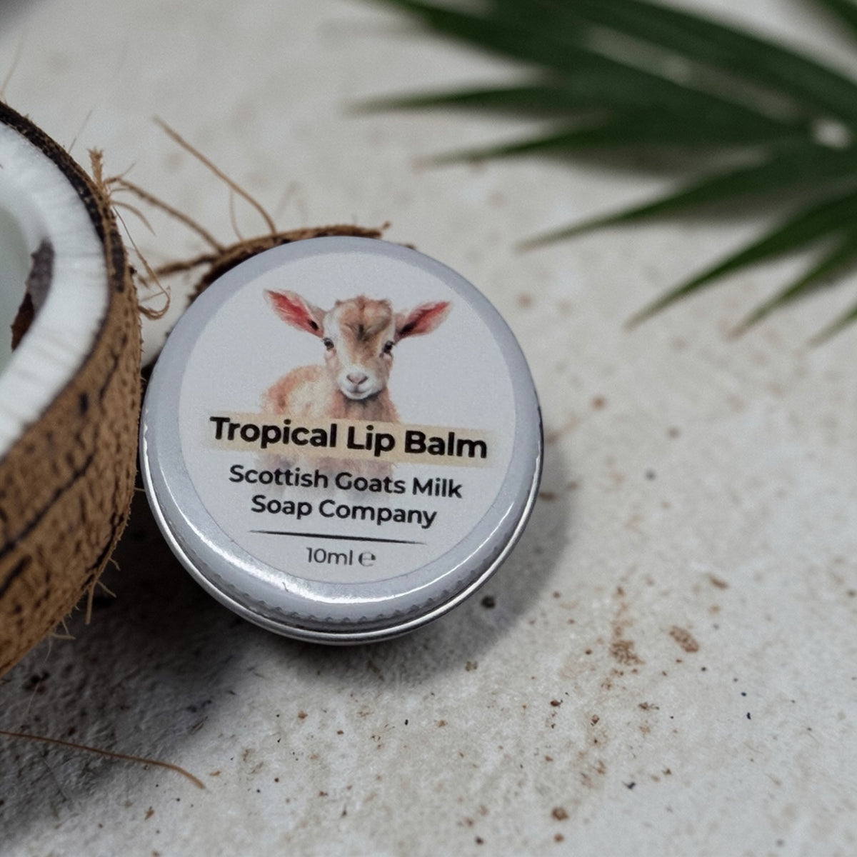 Discontinued Size | Tropical Lip Balm 10ml | Handmade Natural Lip Balm | Tropical Flavoured