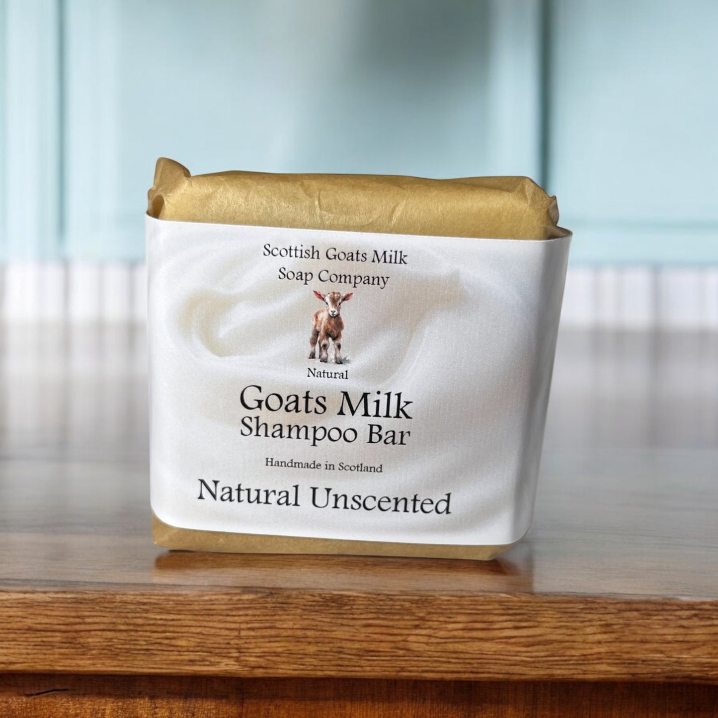 Natural (Unscented) Shampoo Bar | Handmade Goats Milk Shampoo Bar & Second Bar Of Your Choice