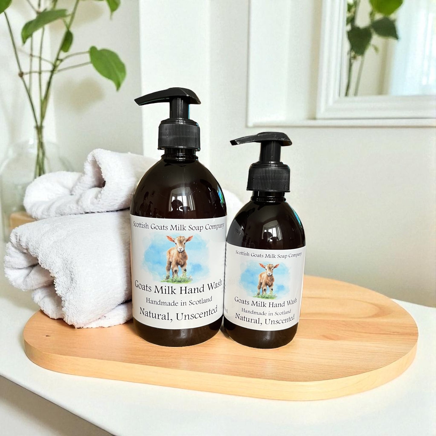 Handmade Goats Milk Hand Wash | Natural, Unscented