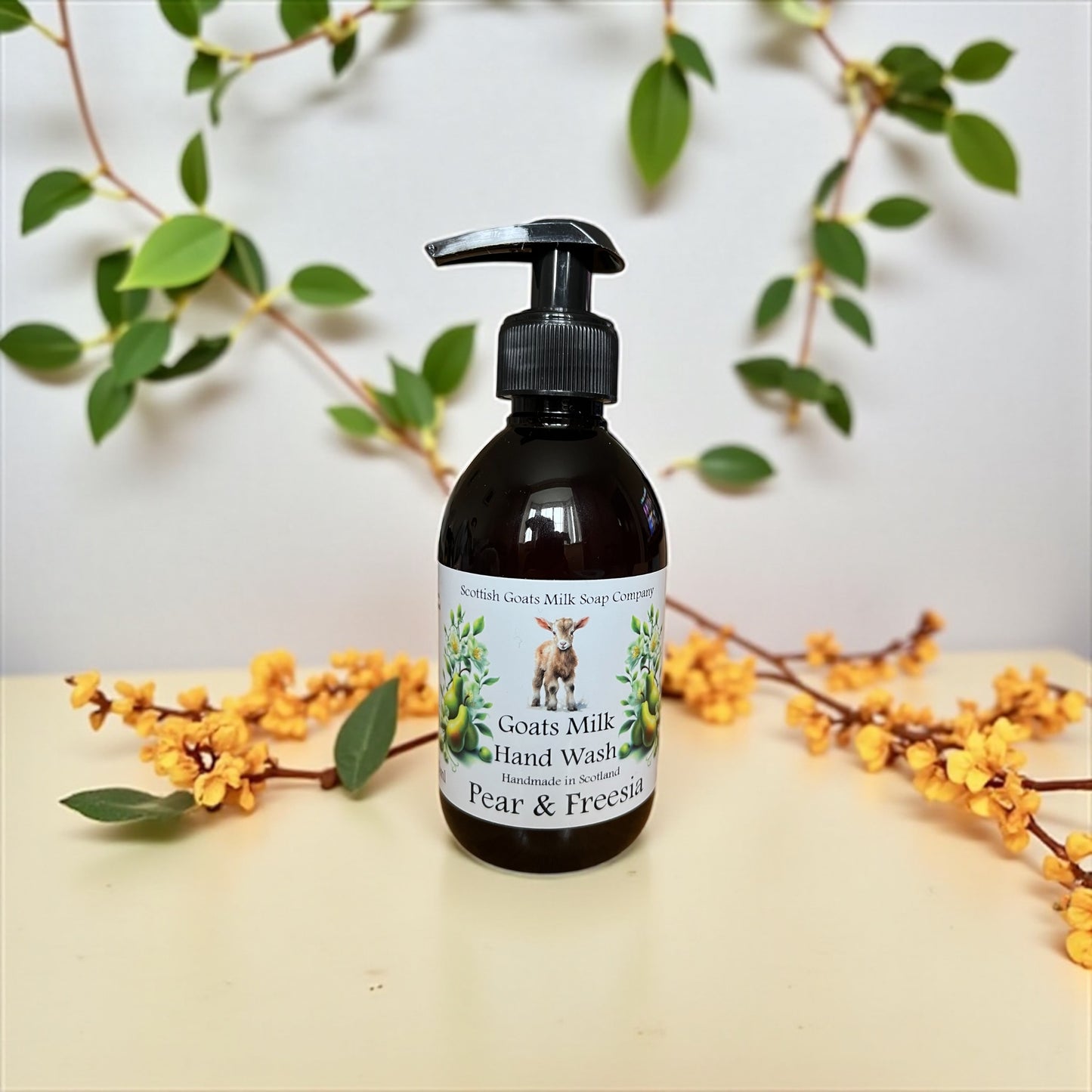 Handmade Goats Milk Hand Wash | Pear & Freesia