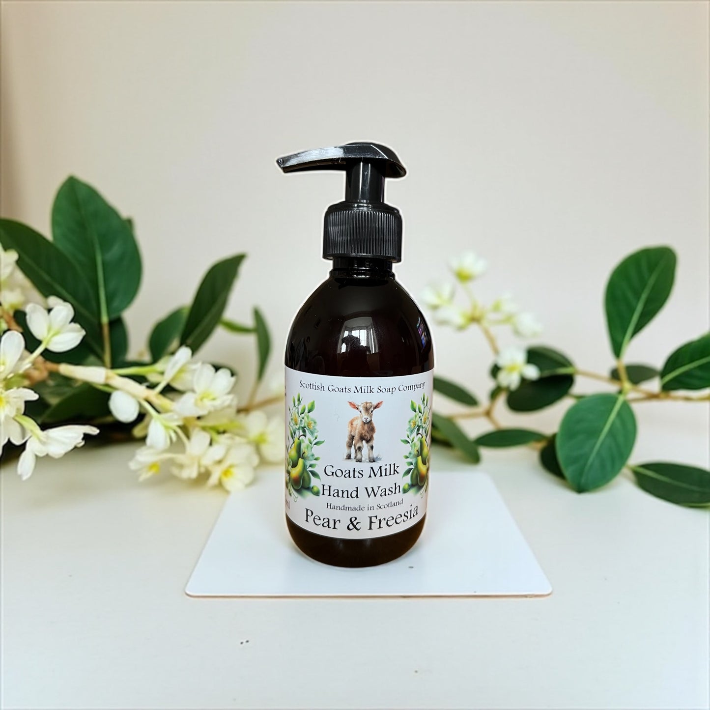 Handmade Goats Milk Hand Wash | Pear & Freesia