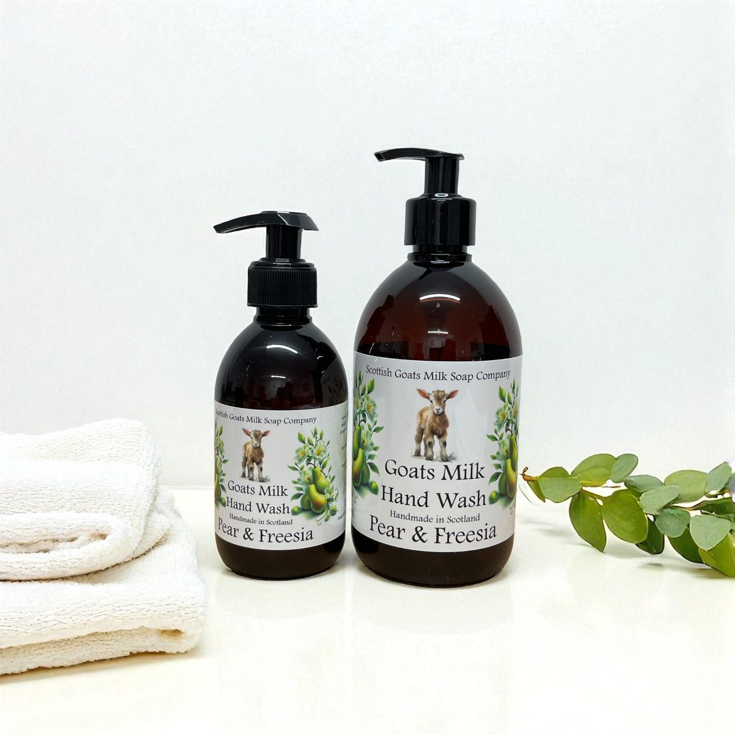 Handmade Goats Milk Hand Wash | Pear & Freesia