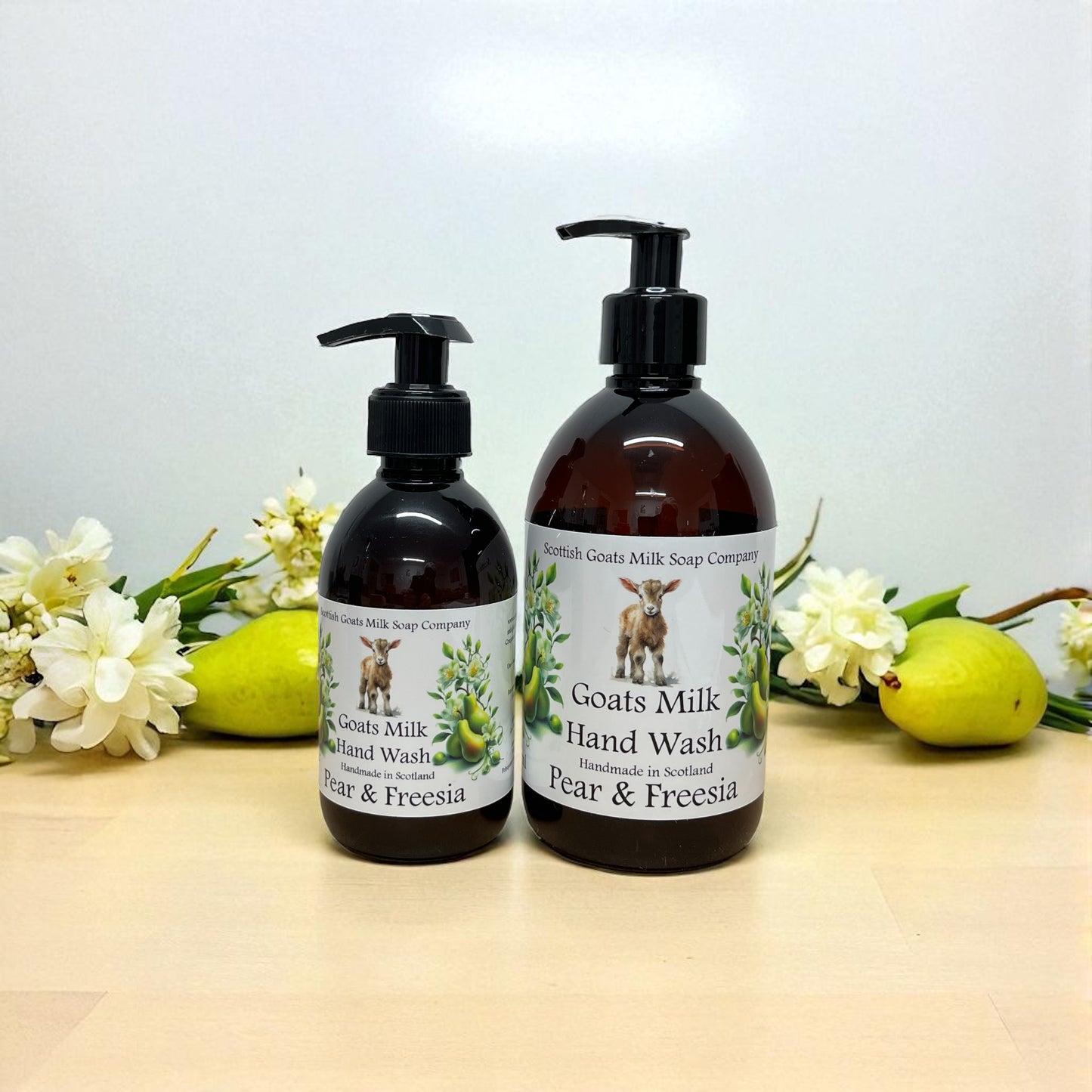 Handmade Goats Milk Hand Wash | Pear & Freesia
