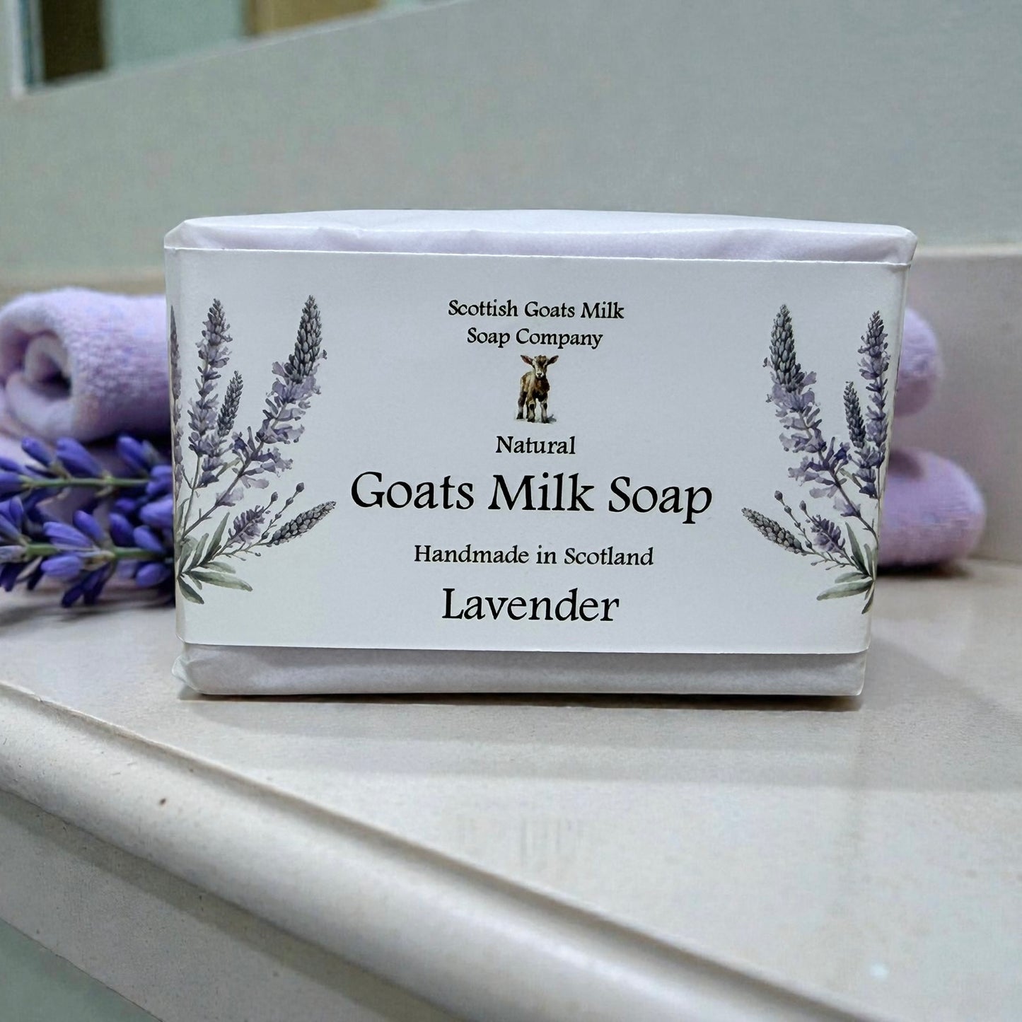 Lavender Soap Bar | Handmade Goats Milk Soap