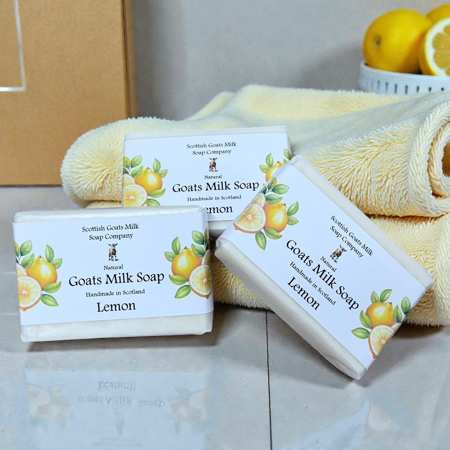 Lemon Soap Bar | Handmade Goats Milk Soap