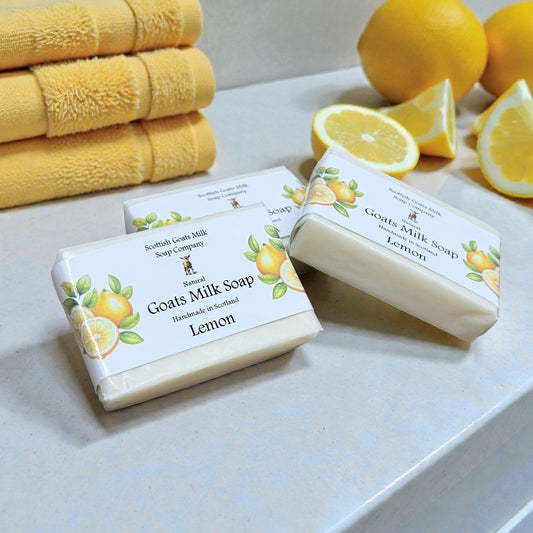 Lemon Soap Bar | Handmade Goats Milk Soap