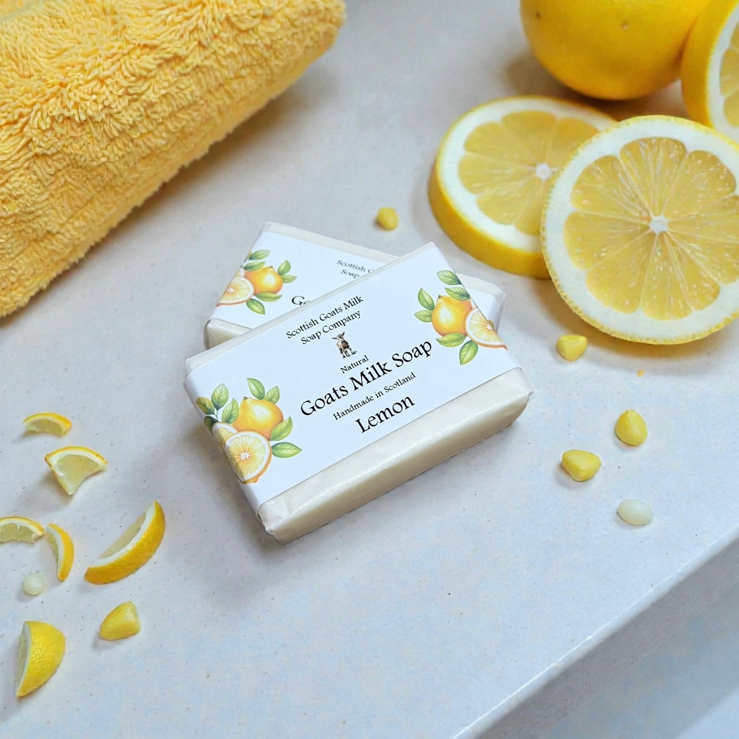 Lemon Soap Bar | Handmade Goats Milk Soap