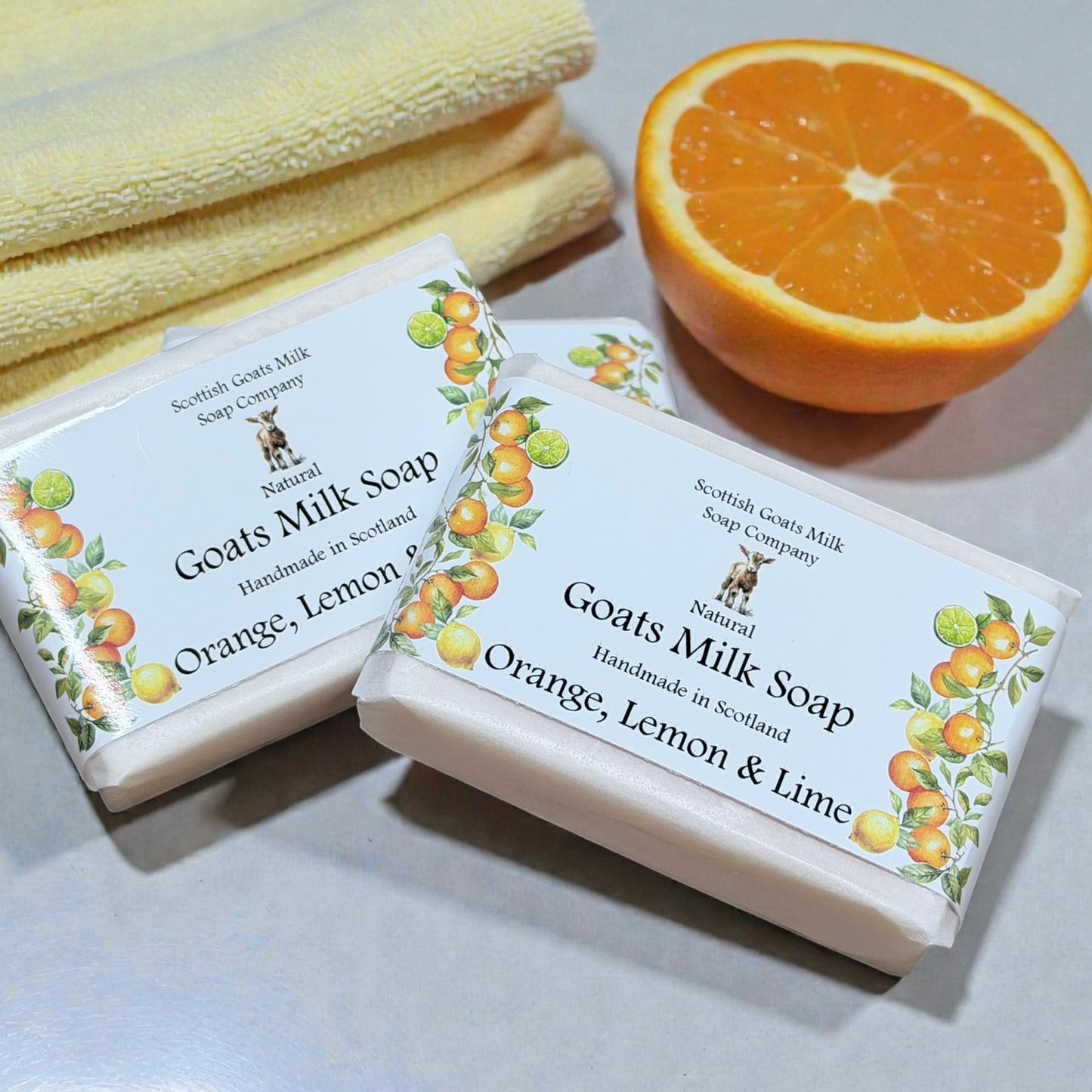 Orange, Lemon & Lime Soap Bar | Handmade Goats Milk Soap
