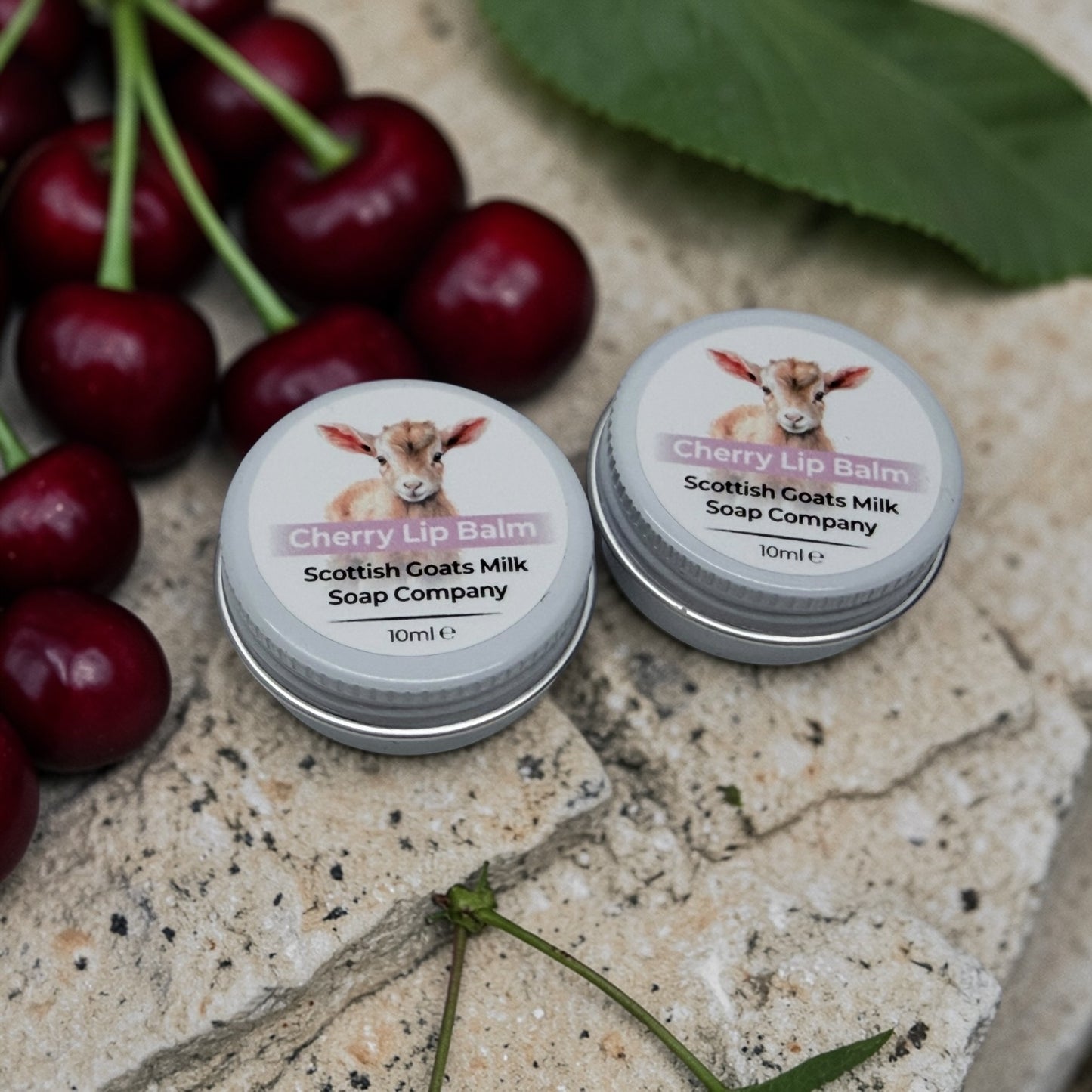 Cherry Lip Balm | Handmade Natural Lip Balm | Cherry Flavoured