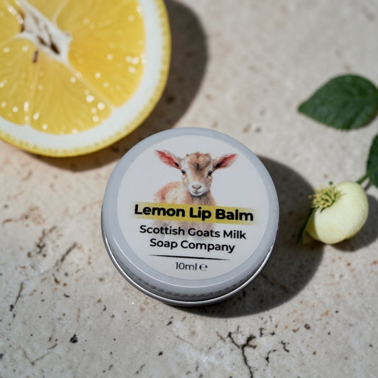 Lemon Lip Balm | Handmade Natural Lip Balm | Lemon Flavoured