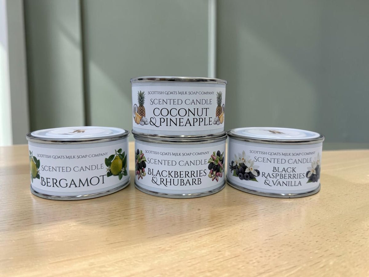 Paint Pot Scented Soy Wax Candles | 4 Scent Choices