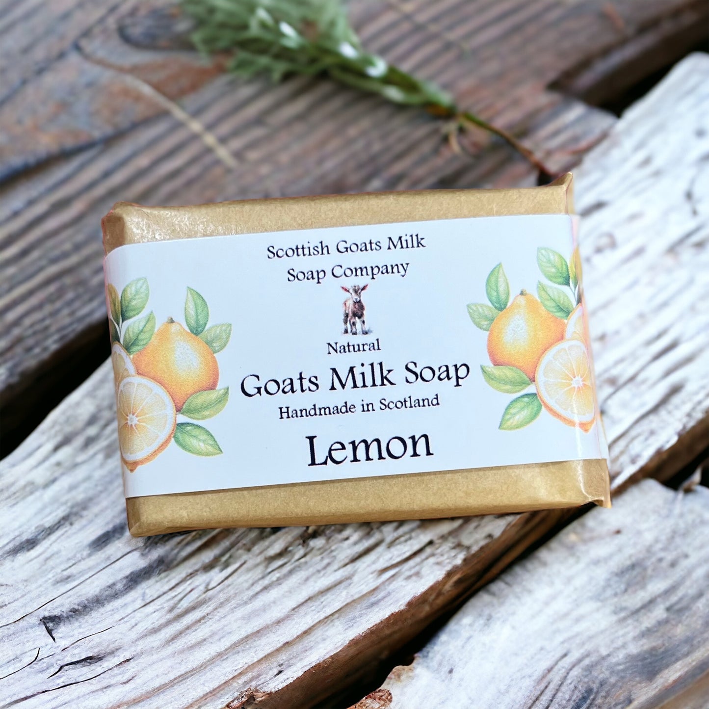 Lemon Soap Bar | Handmade Goats Milk Soap