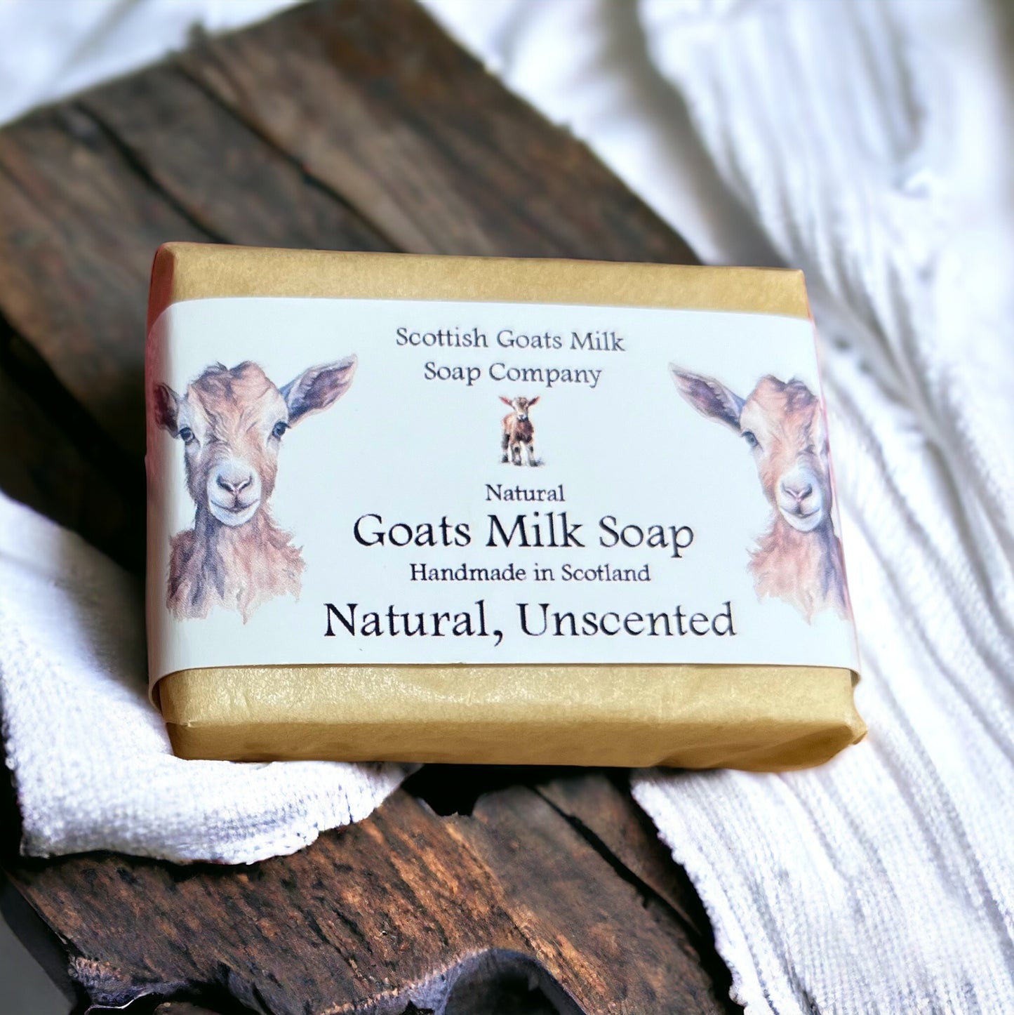 Natural (Unscented) Soap Bar | Handmade Goats Milk Soap