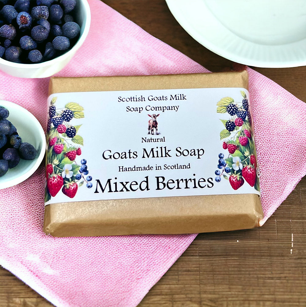 Guest Size Soap Bars (45g) | Handmade Goats Milk Soap | 9 Fruit Scents To Choose From