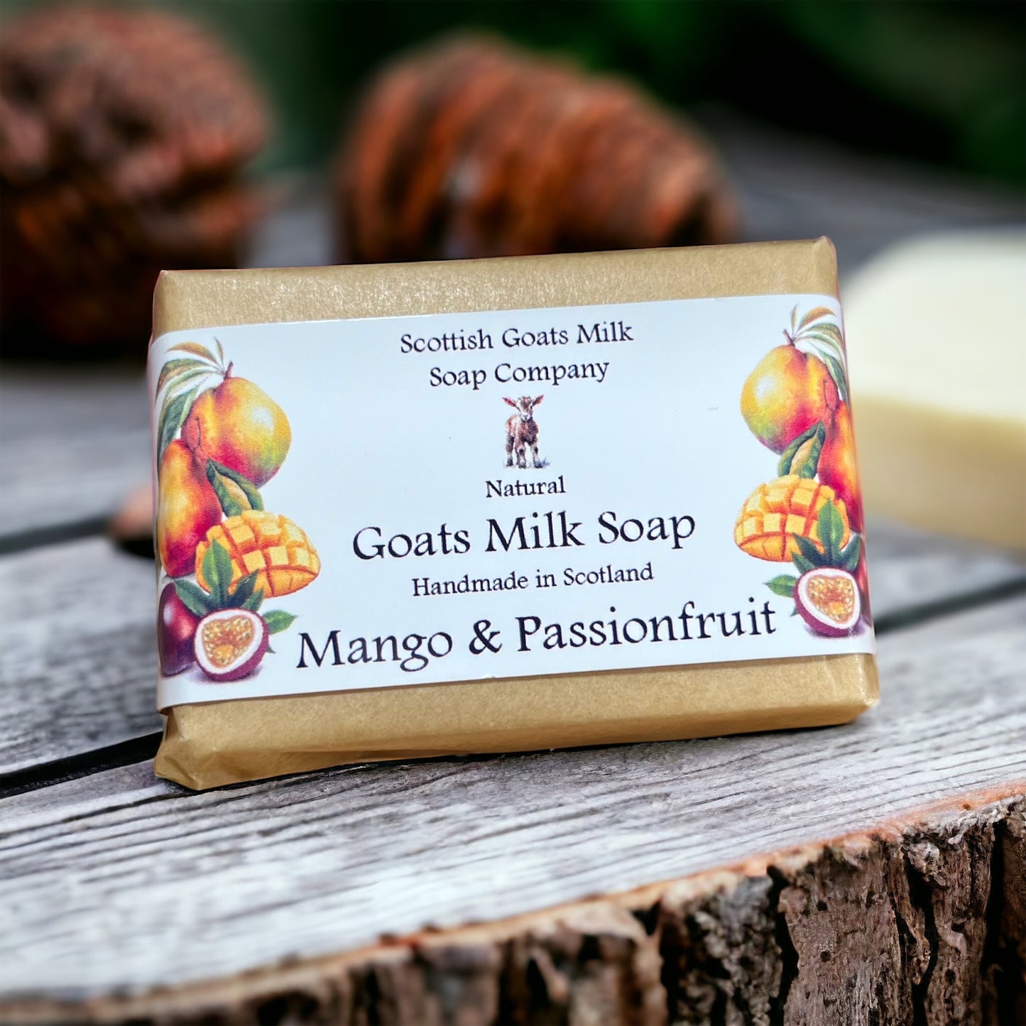 Guest Size Soap Bars (45g) | Handmade Goats Milk Soap | 9 Fruit Scents To Choose From