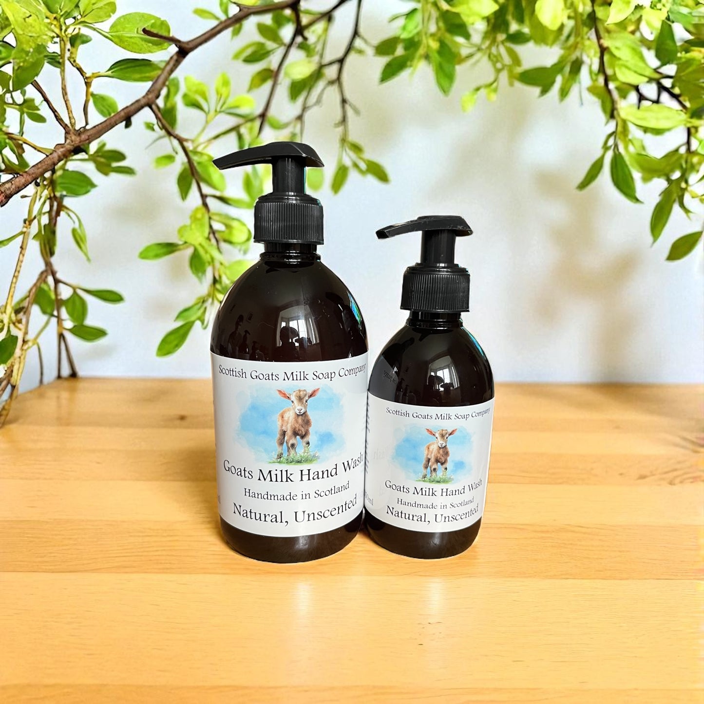 Handmade Goats Milk Hand Wash | Natural, Unscented