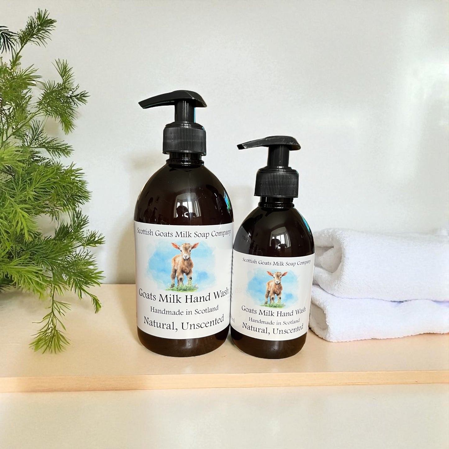 Handmade Goats Milk Hand Wash | Natural, Unscented