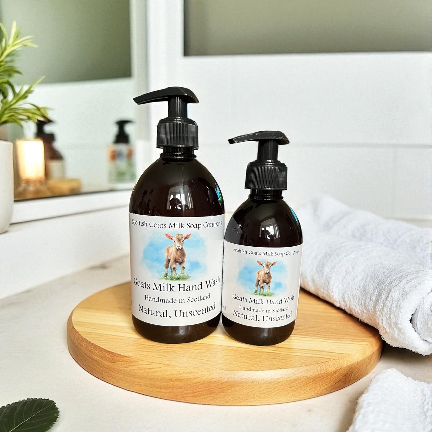 Handmade Goats Milk Hand Wash | Natural, Unscented