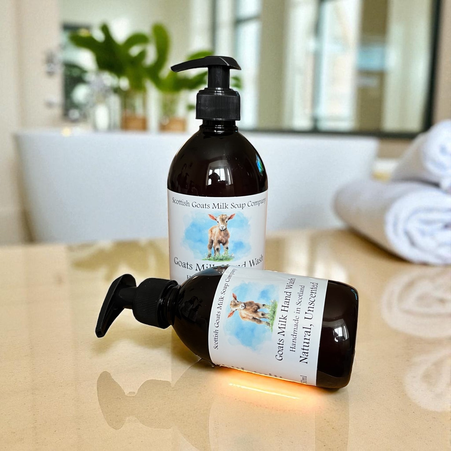 Handmade Goats Milk Hand Wash | Natural, Unscented
