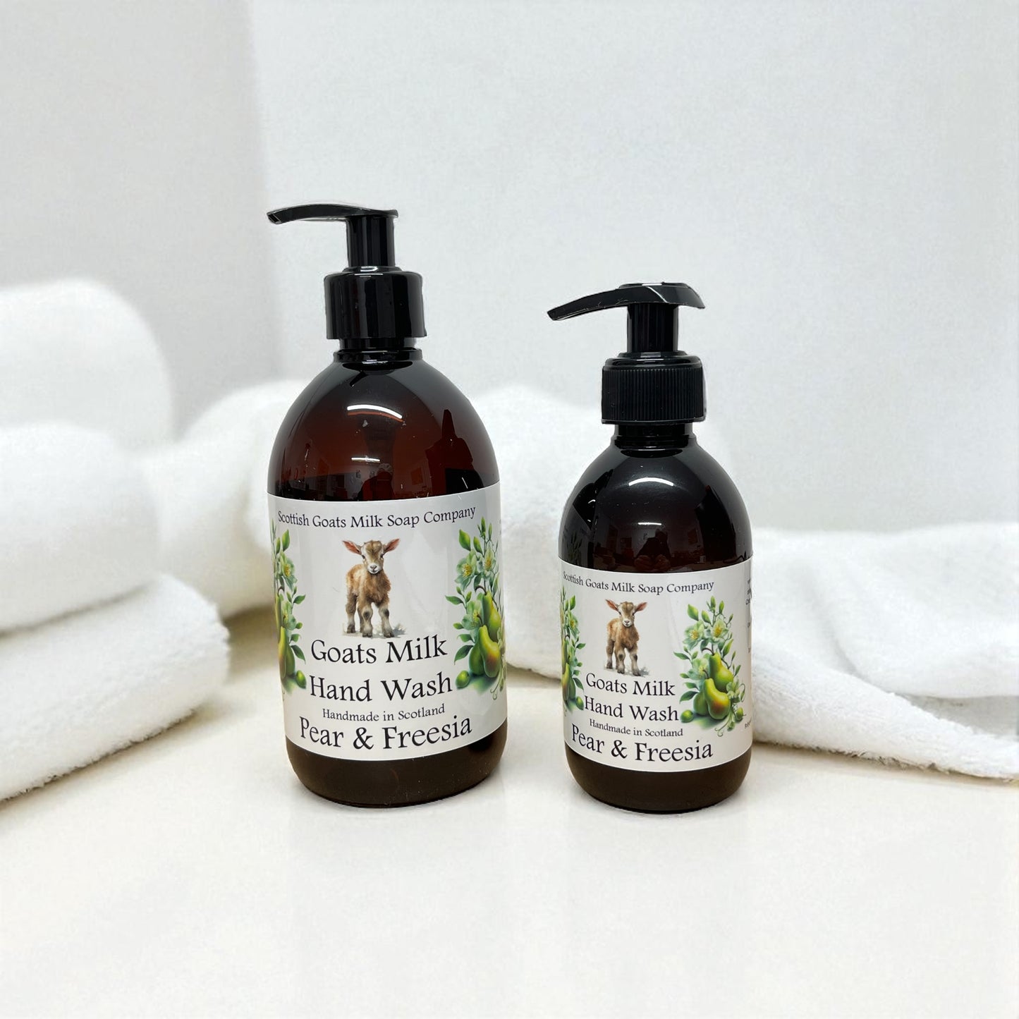 Handmade Goats Milk Hand Wash | Pear & Freesia