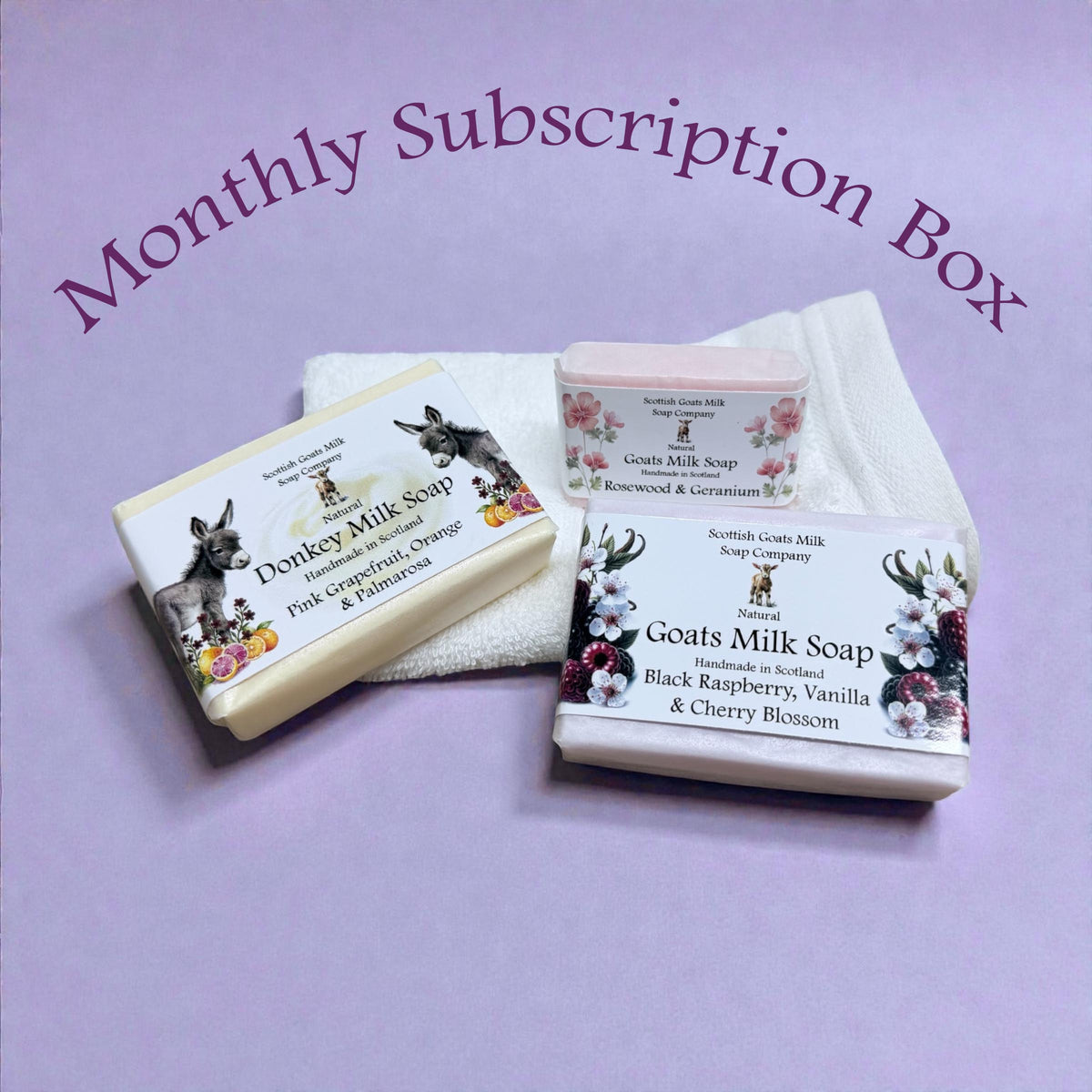 Monthly Subscription Box - Monthly Handmade Soap and Self-Care Subscription