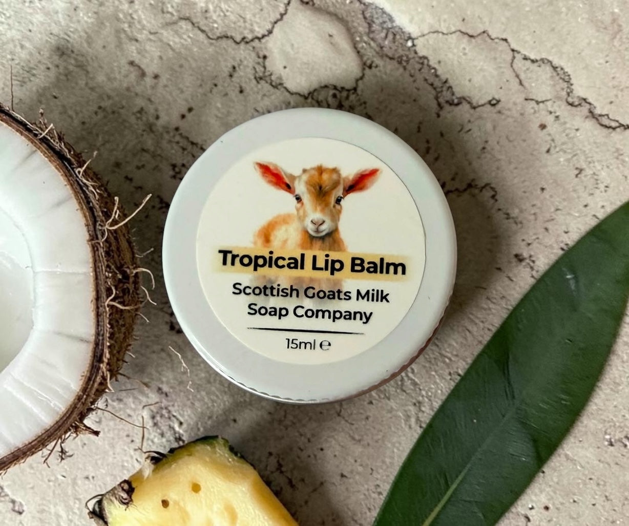 Tropical Lip Balm | Handmade Natural Lip Balm | Tropical Flavoured