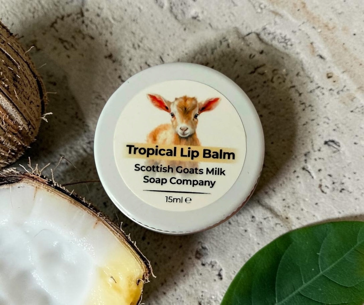 Tropical Lip Balm | Handmade Natural Lip Balm | Tropical Flavoured