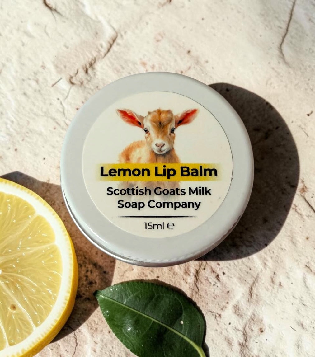 Lemon Lip Balm | Handmade Natural Lip Balm | Lemon Flavoured