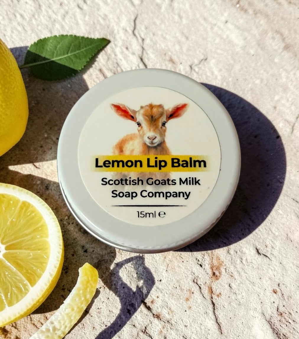 Lemon Lip Balm | Handmade Natural Lip Balm | Lemon Flavoured