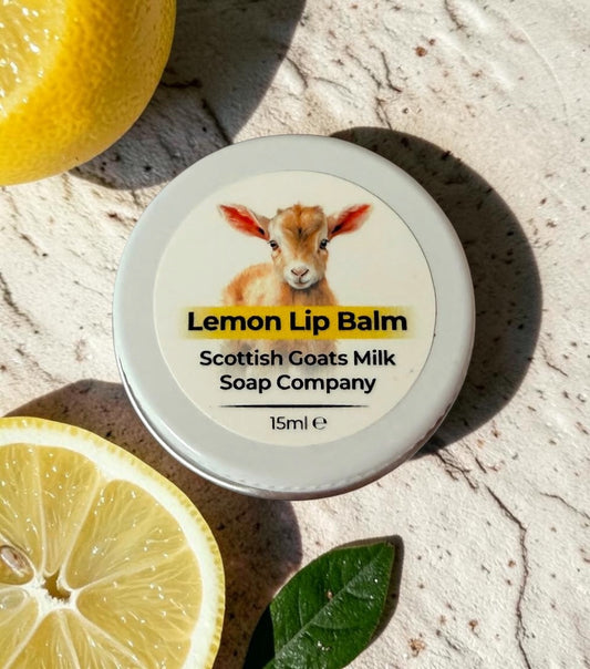 Lemon Lip Balm | Handmade Natural Lip Balm | Lemon Flavoured