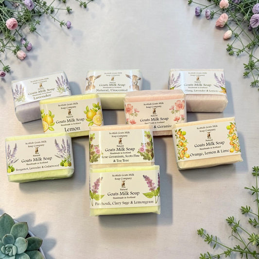 Guest Size Soap Bars (45g) | Handmade Goats Milk Soap | 9 Scents To Choose From